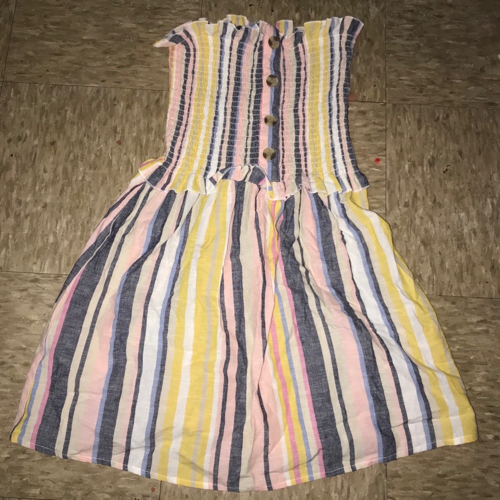 stripped dress